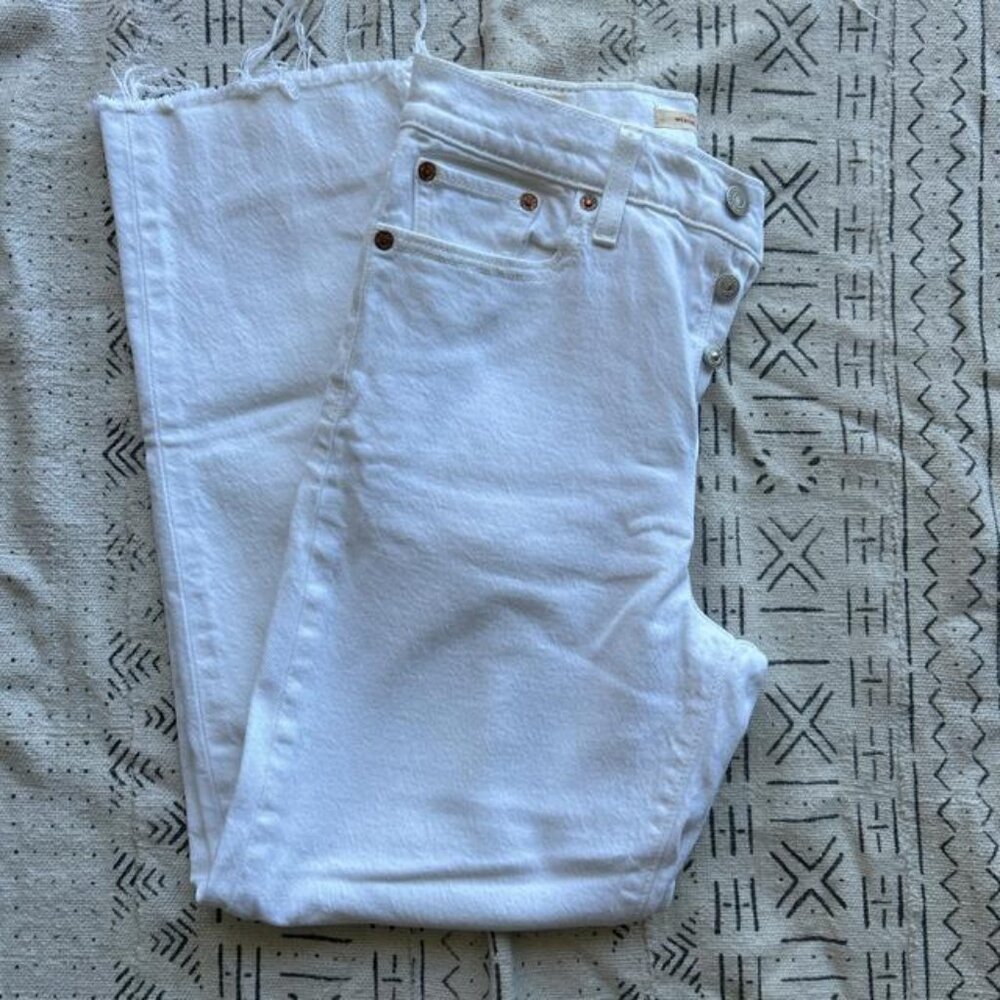 Levi's Women's White Jeans